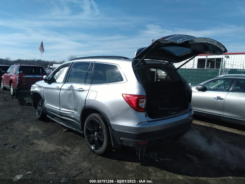 2021 HONDA PILOT SPECIAL EDITION VIN: 5FNYF6H24MB096510