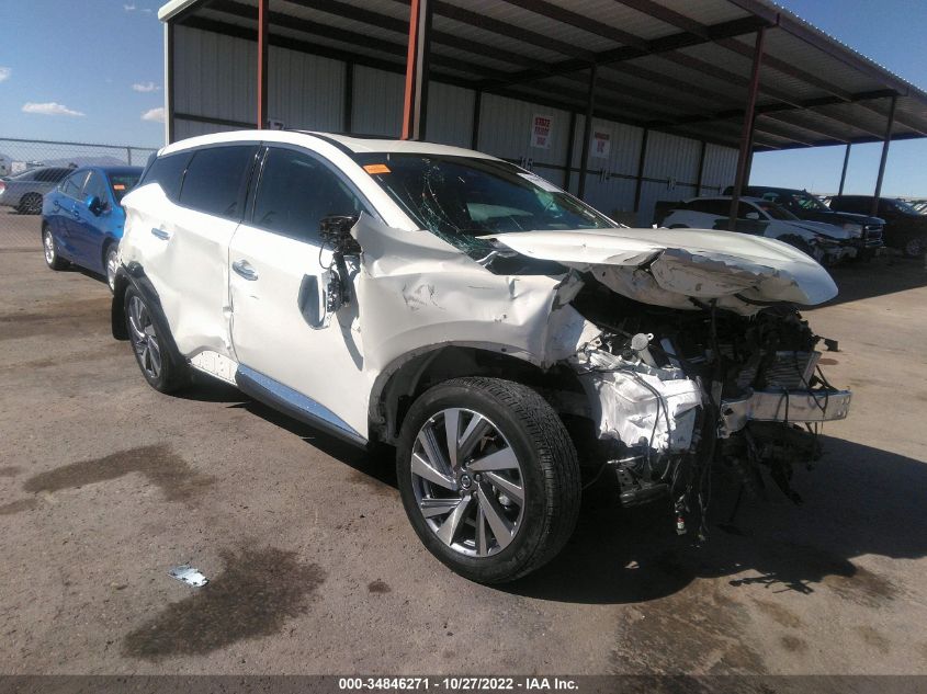 2021 NISSAN MURANO SL VIN: 5N1AZ2CJ3MC143664