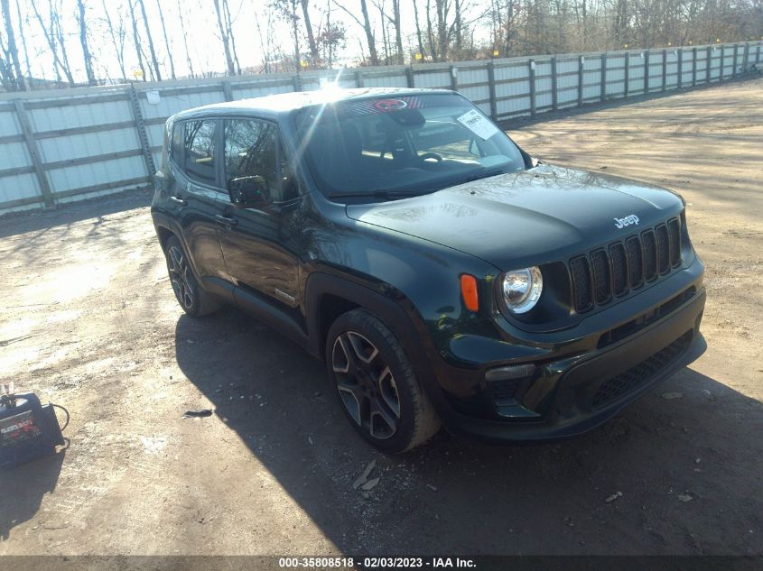 2021 JEEP RENEGADE JEEPSTER VIN: ZACNJCAB9MPM29753