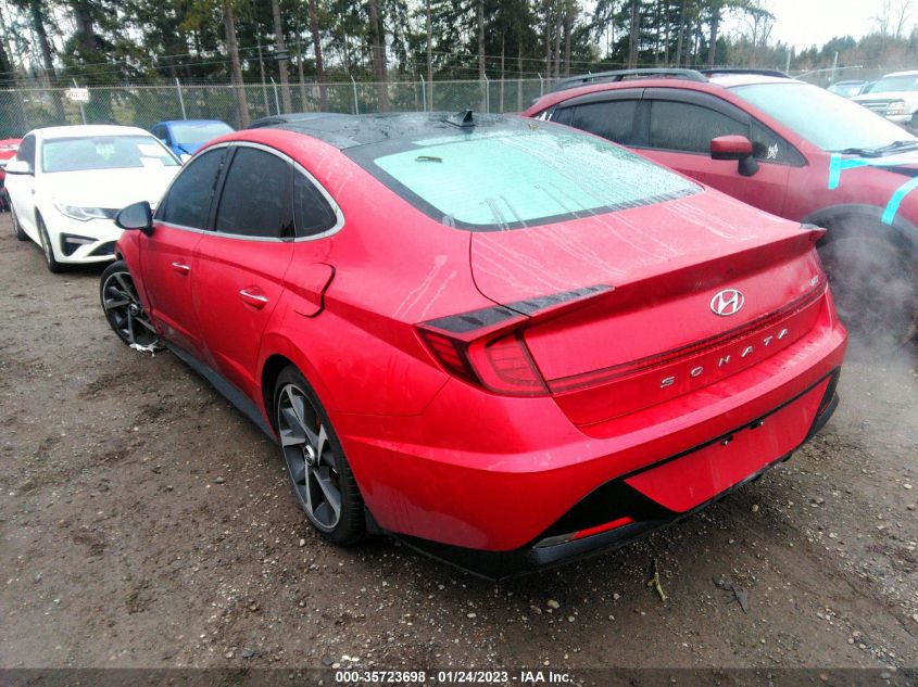 2022 HYUNDAI SONATA SEL PLUS VIN: 5NPEJ4J23NH140922
