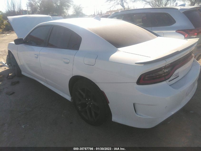 2022 DODGE CHARGER GT VIN: 2C3CDXHG9NH213838