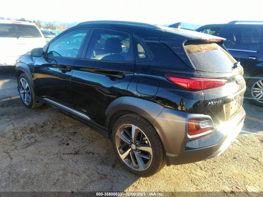 2021 HYUNDAI KONA ULTIMATE VIN: KM8K53A50MU710189