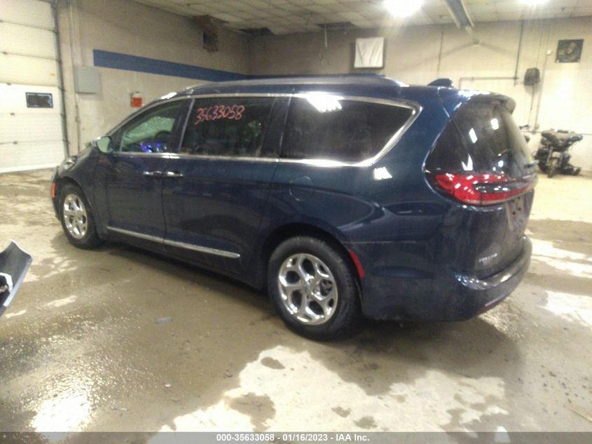 2022 CHRYSLER PACIFICA LIMITED VIN: 2C4RC1GGXNR113412