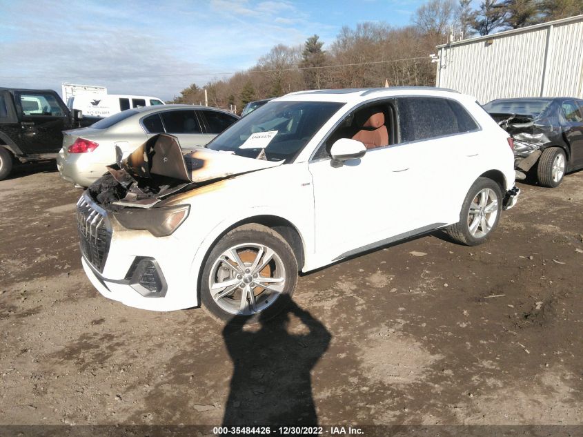 2020 AUDI Q3 S LINE PREMIUM PLUS VIN: WA1EECF3XL1000865