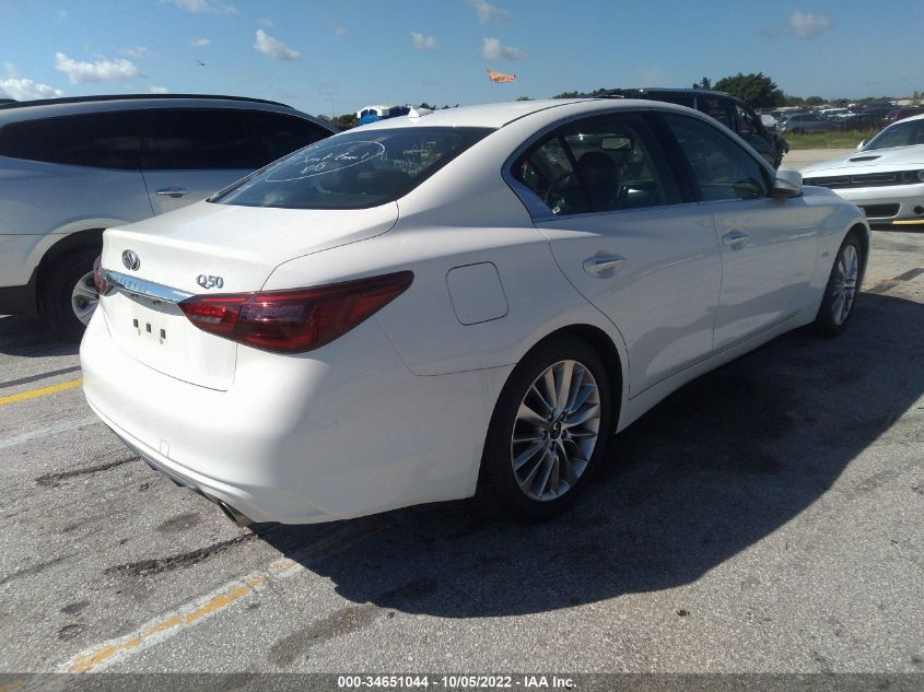 2020 INFINITI Q50 3.0T LUXE VIN: JN1EV7AP4LM207633
