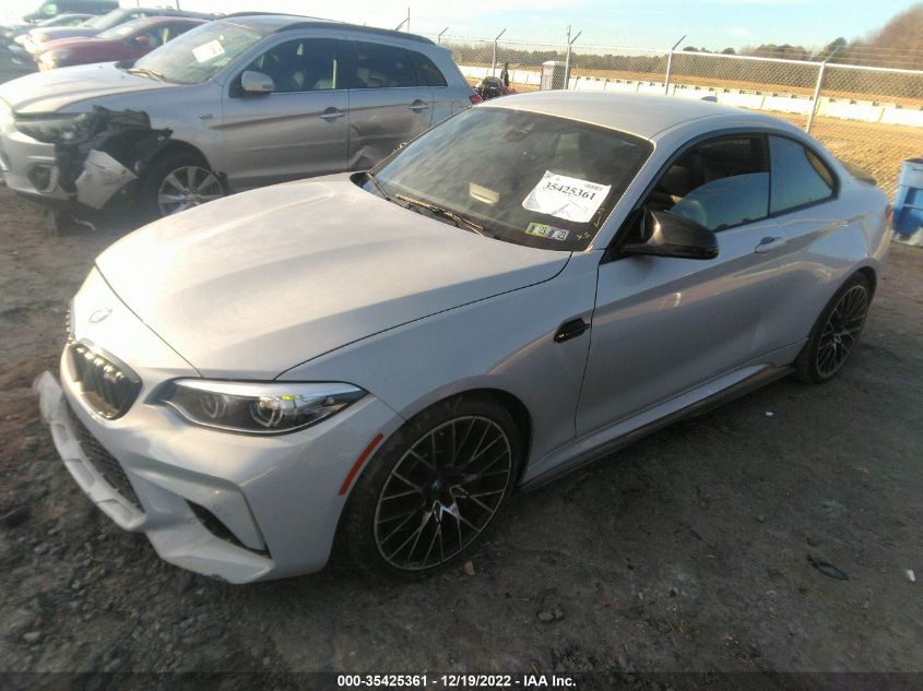 2020 BMW M2 COMPETITION VIN: WBS2U7C0XL7E33849