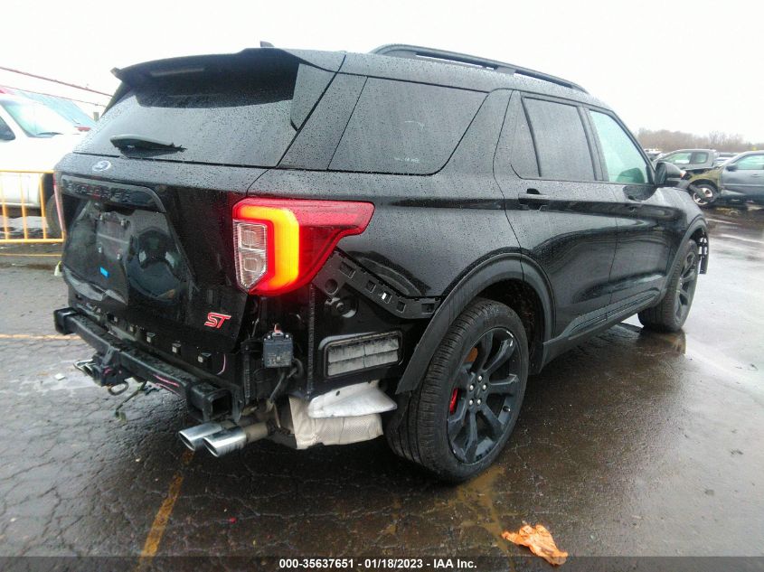 2021 FORD EXPLORER ST VIN: 1FM5K8GC2MGA06258