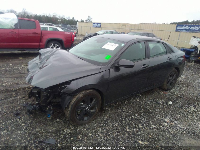 2022 HYUNDAI ELANTRA SEL VIN: 5NPLM4AG2NH055774