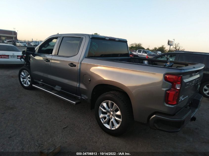2022 CHEVROLET SILVERADO 1500 LTD CUSTOM VIN: 1GCPWBEKXNZ184496