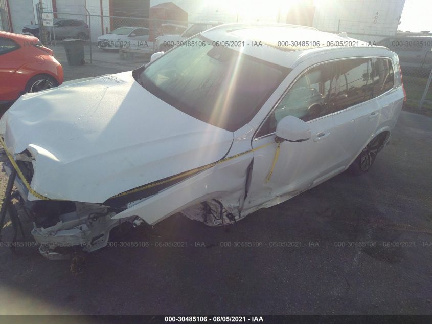 2021 VOLVO XC90 MOMENTUM VIN: YV4A22PK8M1728678