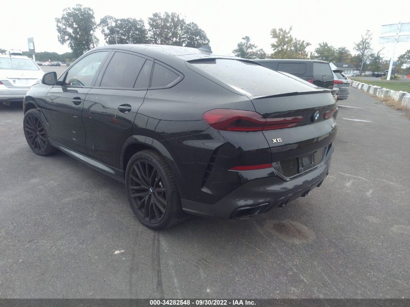 2021 BMW X6 M50I VIN: 5UXCY8C04M9E08150