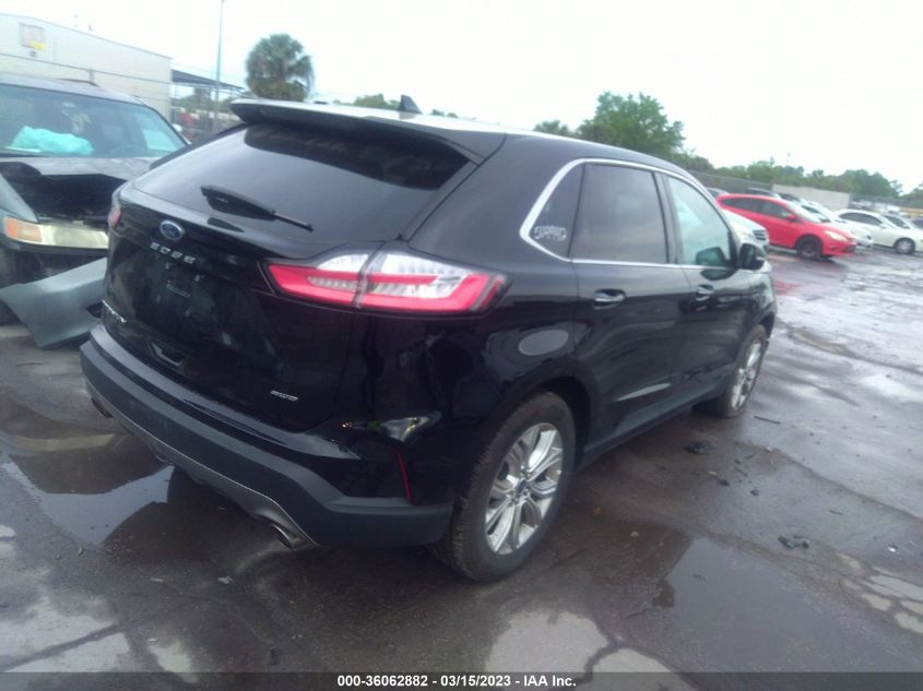 2022 FORD EDGE TITANIUM VIN: 2FMPK4K95NBA91392