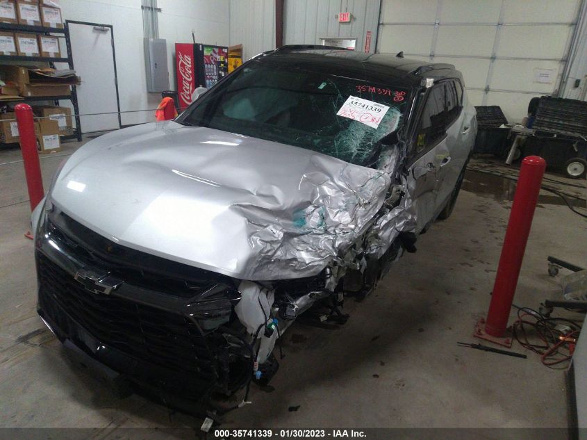 2022 CHEVROLET BLAZER RS VIN: 3GNKBERS9NS164939