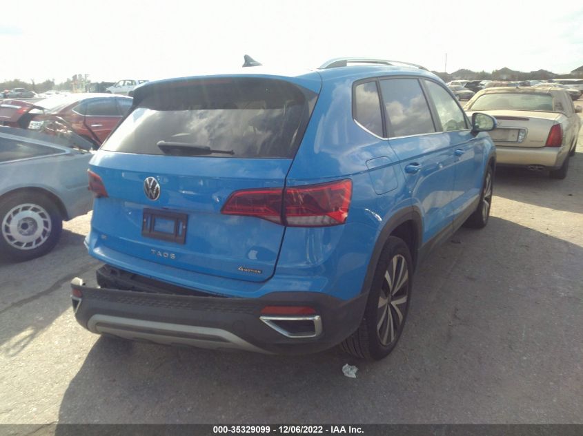 2022 VOLKSWAGEN TAOS SE VIN: 3VVPX7B23NM032108