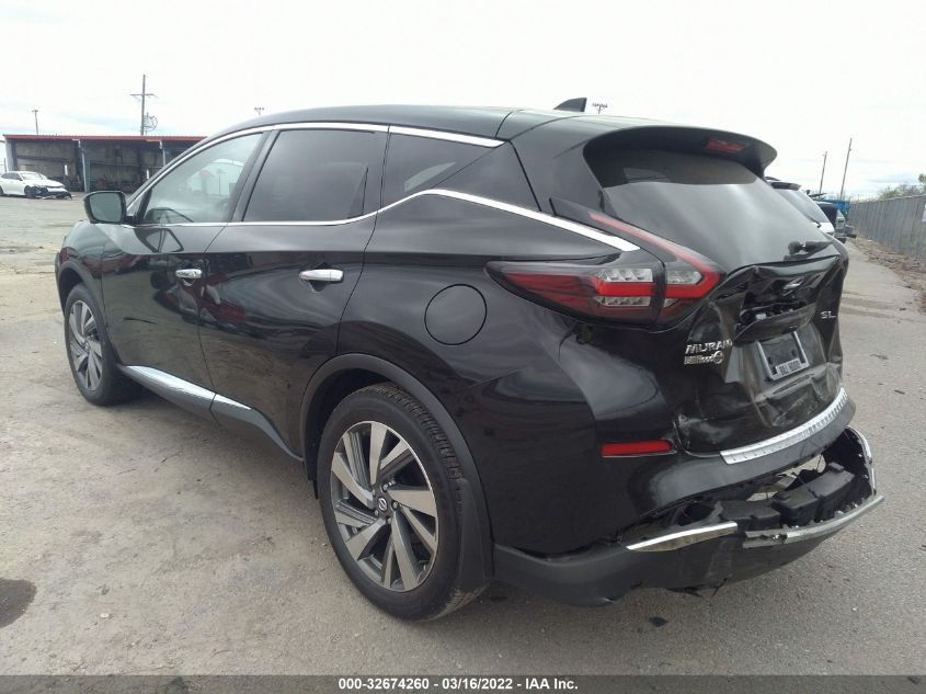 2021 NISSAN MURANO SL VIN: 5N1AZ2CJXMC132208