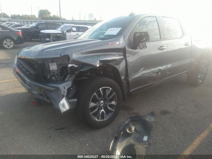 2021 CHEVROLET SILVERADO 1500 RST VIN: 3GCUYEED0MG467455