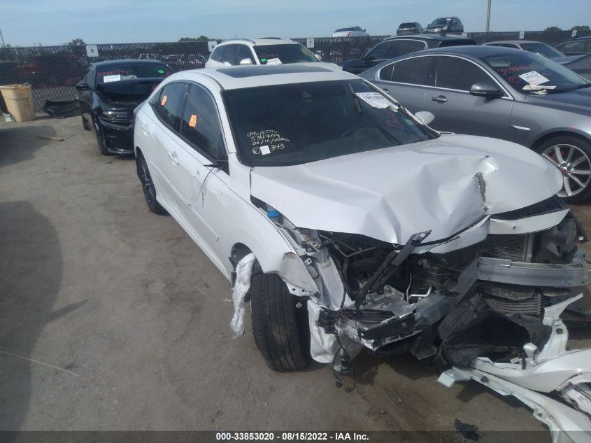 2021 HONDA CIVIC HATCHBACK EX VIN: SHHFK7H69MU210222