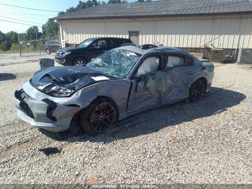 2021 DODGE CHARGER SCAT PACK VIN: 2C3CDXGJ0MH611838