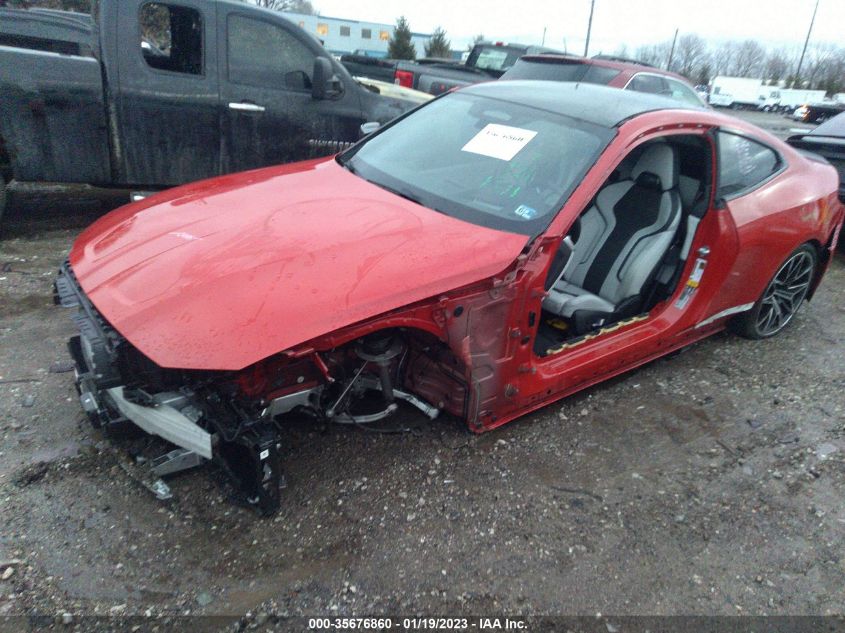 2022 BMW M4 COMPETITION XDRIVE VIN: WBS43AZ04NCJ39421