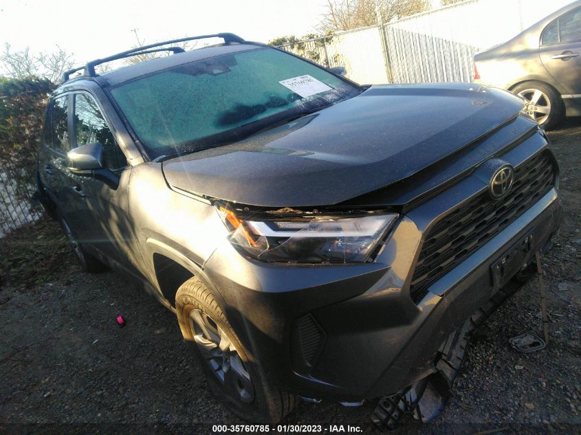 2022 TOYOTA RAV4 XLE VIN: 2T3P1RFVXNC297415