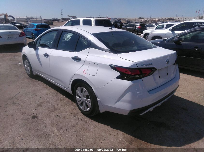 2021 NISSAN VERSA S VIN: 3N1CN8DV5ML907471