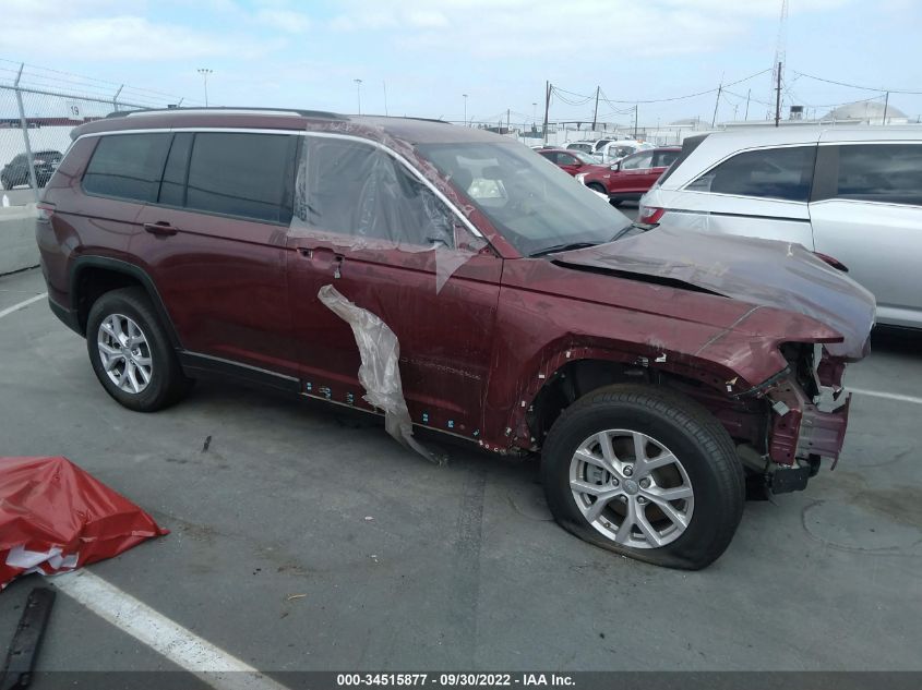 2022 JEEP GRAND CHEROKEE L LIMITED VIN: 1C4RJKBG5N8559210