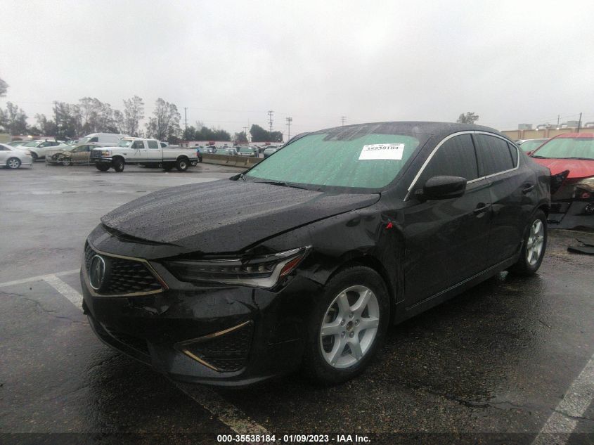 2022 ACURA ILX PACKAGE VIN: 19UDE2F82NA007367