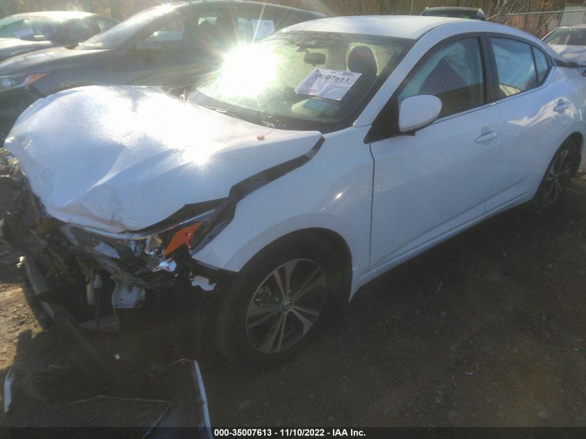 2021 NISSAN SENTRA SV VIN: 3N1AB8CV5MY306095