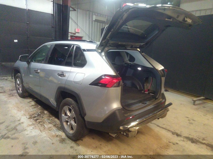 2022 TOYOTA RAV4 HYBRID XLE VIN: 2T3RWRFV4NW140780