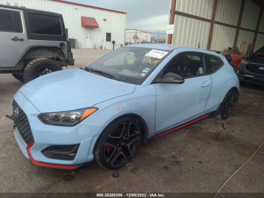 2020 HYUNDAI VELOSTER N VIN: KMHT36AH4LU004668