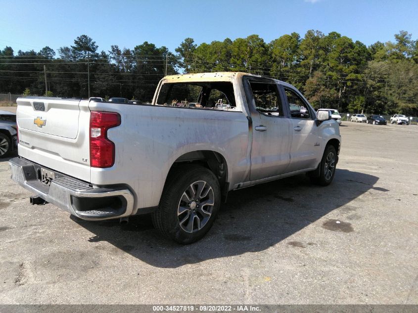 2021 CHEVROLET SILVERADO 1500 LT VIN: 3GCPWCED3MG307495