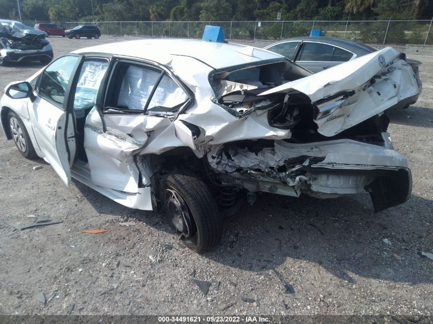 2020 TOYOTA COROLLA L VIN: 5YFDPRAE0LP048801