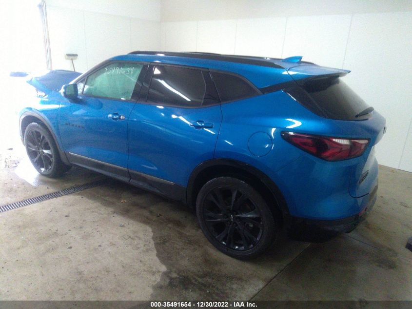 2020 CHEVROLET BLAZER RS VIN: 3GNKBKRS2LS647295