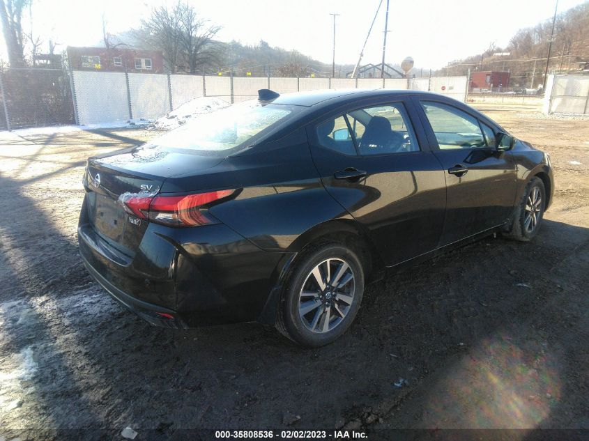 2022 NISSAN VERSA SV VIN: 3N1CN8EV2NL827724