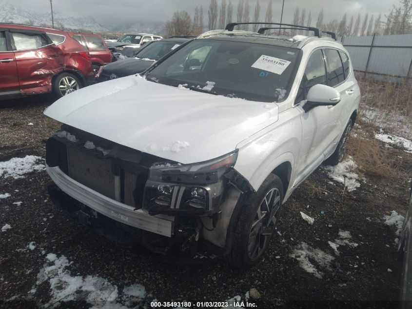 2022 HYUNDAI SANTA FE CALLIGRAPHY VIN: 5NMS5DAL6NH373318