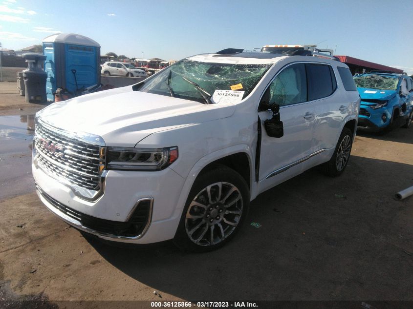 2022 GMC ACADIA DENALI VIN: 1GKKNPLS9NZ111198