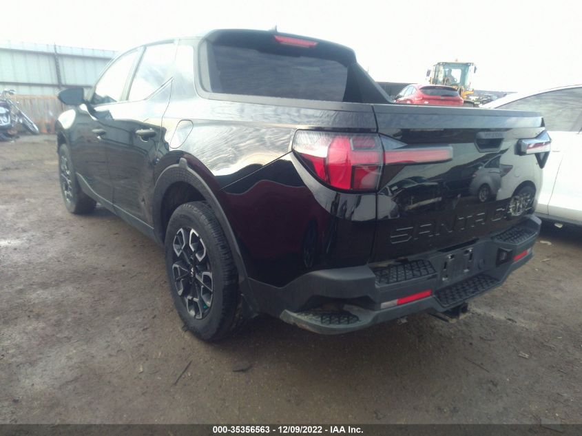 2022 HYUNDAI SANTA CRUZ SEL VIN: 5NTJB4AE0NH012192