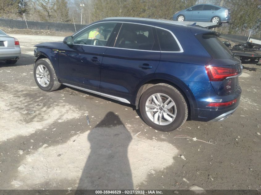 2022 AUDI Q5 S LINE PREMIUM VIN: WA1GAAFY6N2080988