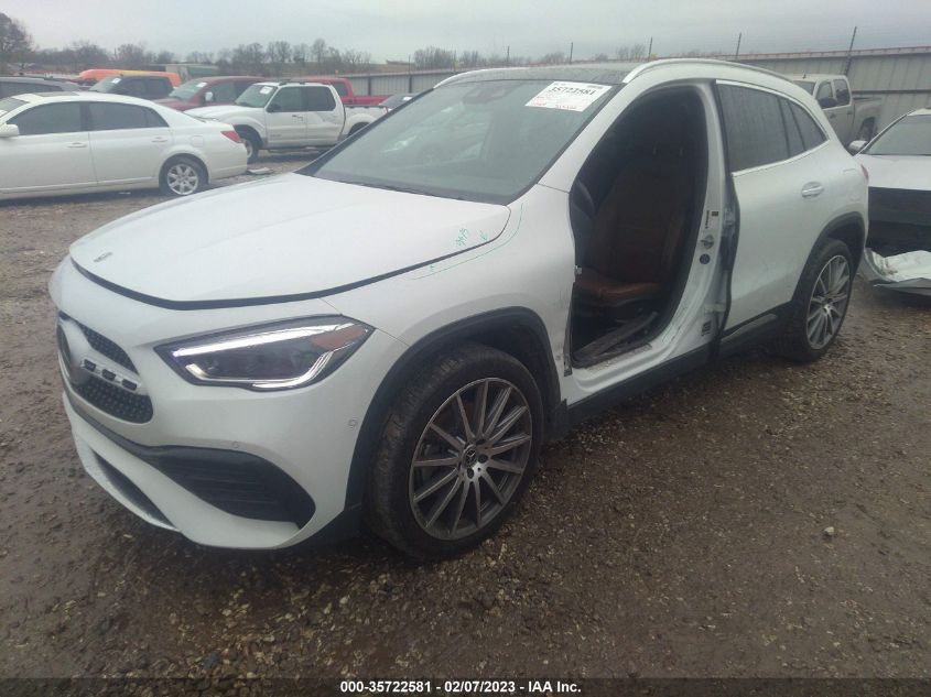 2022 MERCEDES-BENZ GLA GLA 250 VIN: W1N4N4HB8NJ349644