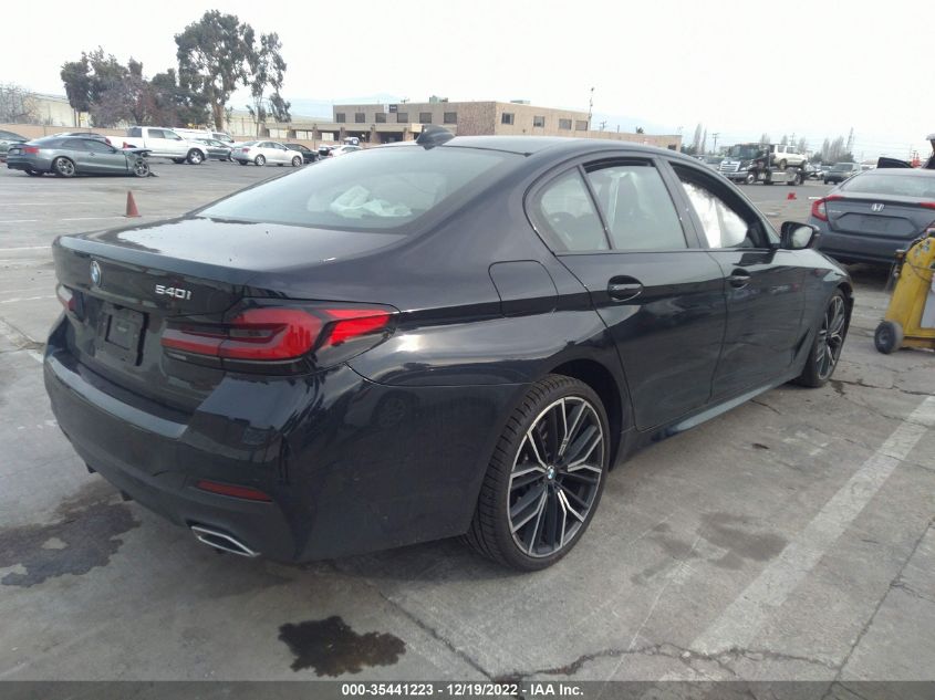 2021 BMW 5 SERIES 540I VIN: WBA53BJ03MWW99888