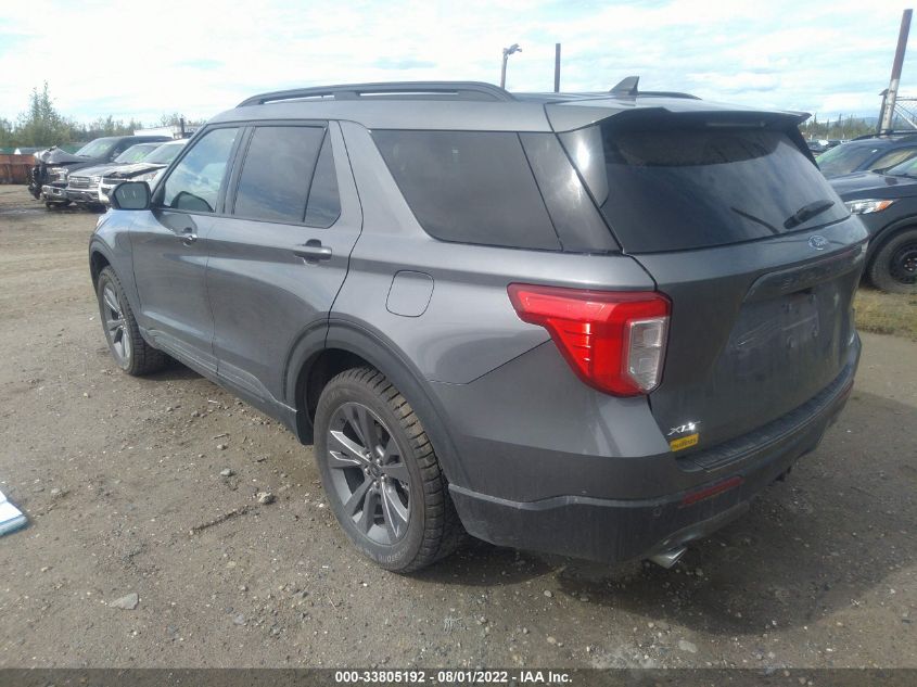 2021 FORD EXPLORER XLT VIN: 1FMSK8DH8MGB60864