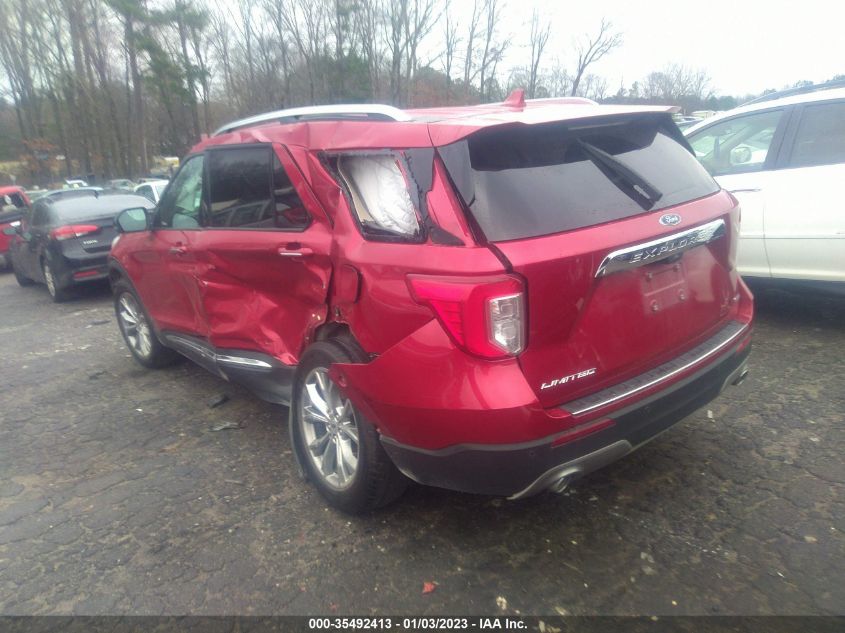 2020 FORD EXPLORER LIMITED VIN: 1FMSK7FH4LGC20788
