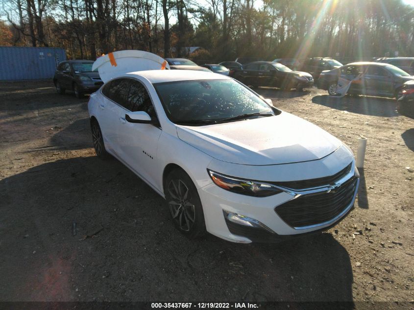2021 CHEVROLET MALIBU RS VIN: 1G1ZG5ST0MF007100