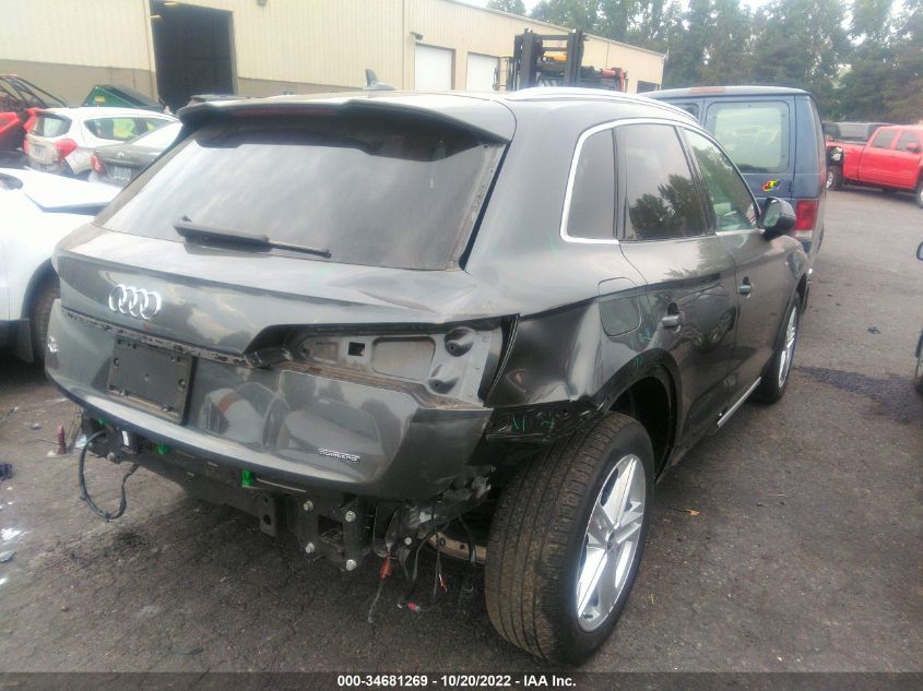 2021 AUDI Q5 PREMIUM PLUS VIN: WA1E2AFY1M2082781