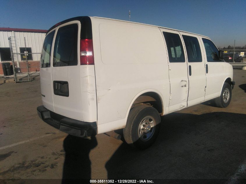 2021 CHEVROLET EXPRESS CARGO VAN VIN: 1GCWGAFP3M1302091