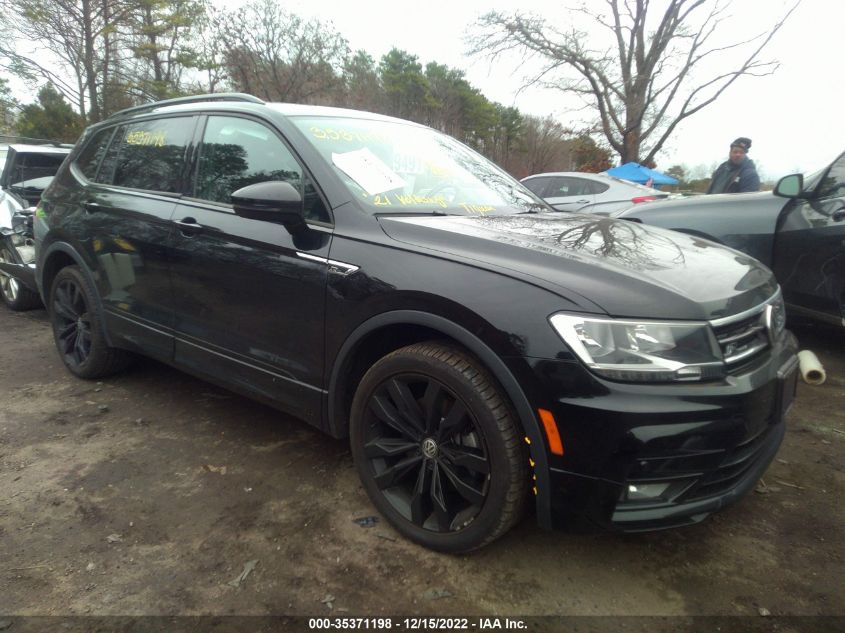 2021 VOLKSWAGEN TIGUAN SE/SE R-LINE BLACK/SEL VIN: 3VV2B7AX5MM113261