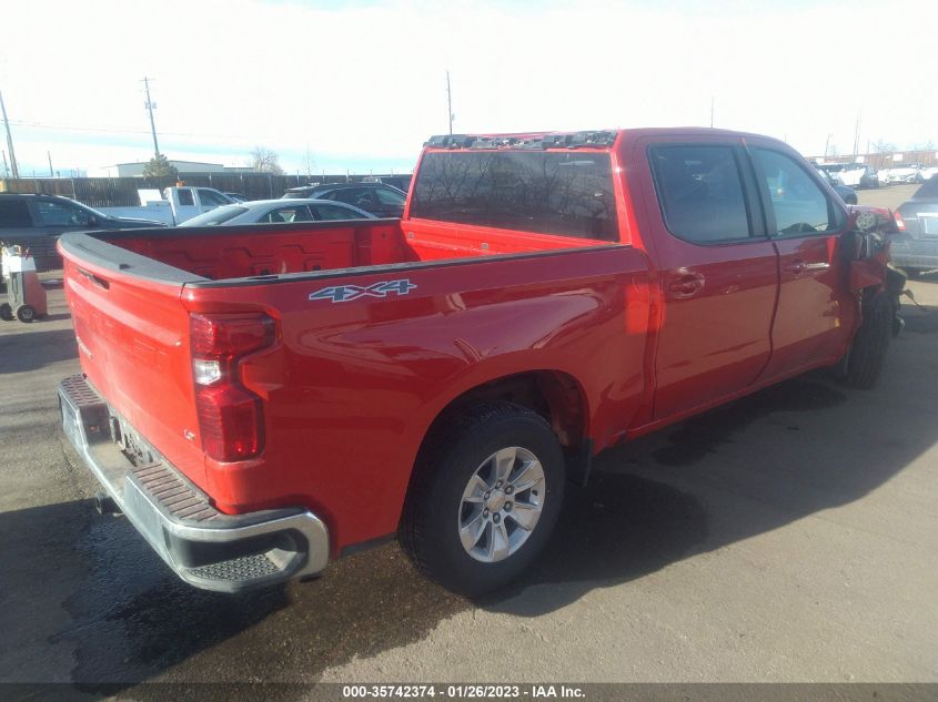 2021 CHEVROLET SILVERADO 1500 LT VIN: 1GCUYDED4MZ428555
