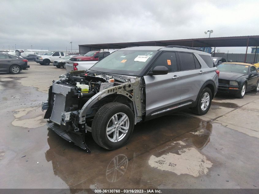 2022 FORD EXPLORER XLT VIN: 1FMSK7DH4NGB65362