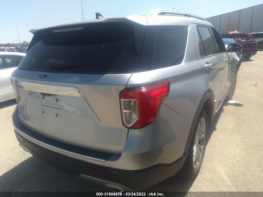 2021 FORD EXPLORER LIMITED VIN: 1FMSK7FH2MGA87661