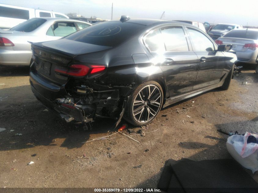 2021 BMW 5 SERIES M550I XDRIVE VIN: WBA13BK05MCG75688
